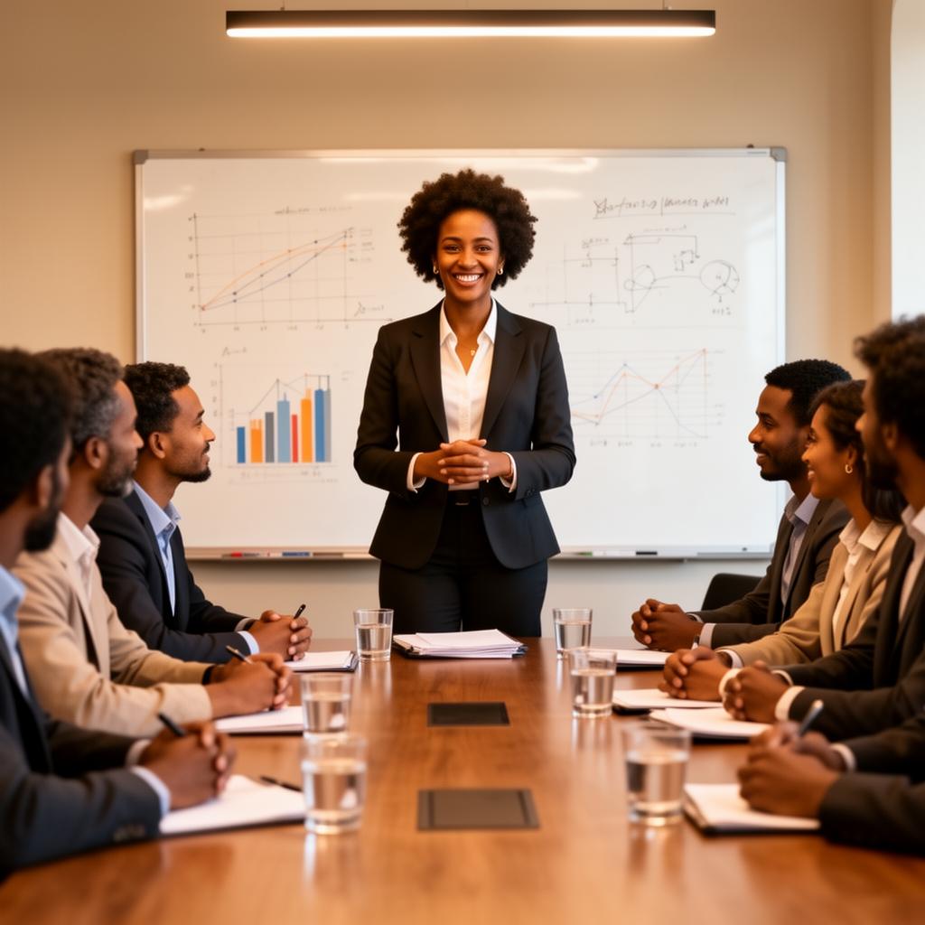 Apex BPO leadership team in a strategy meeting